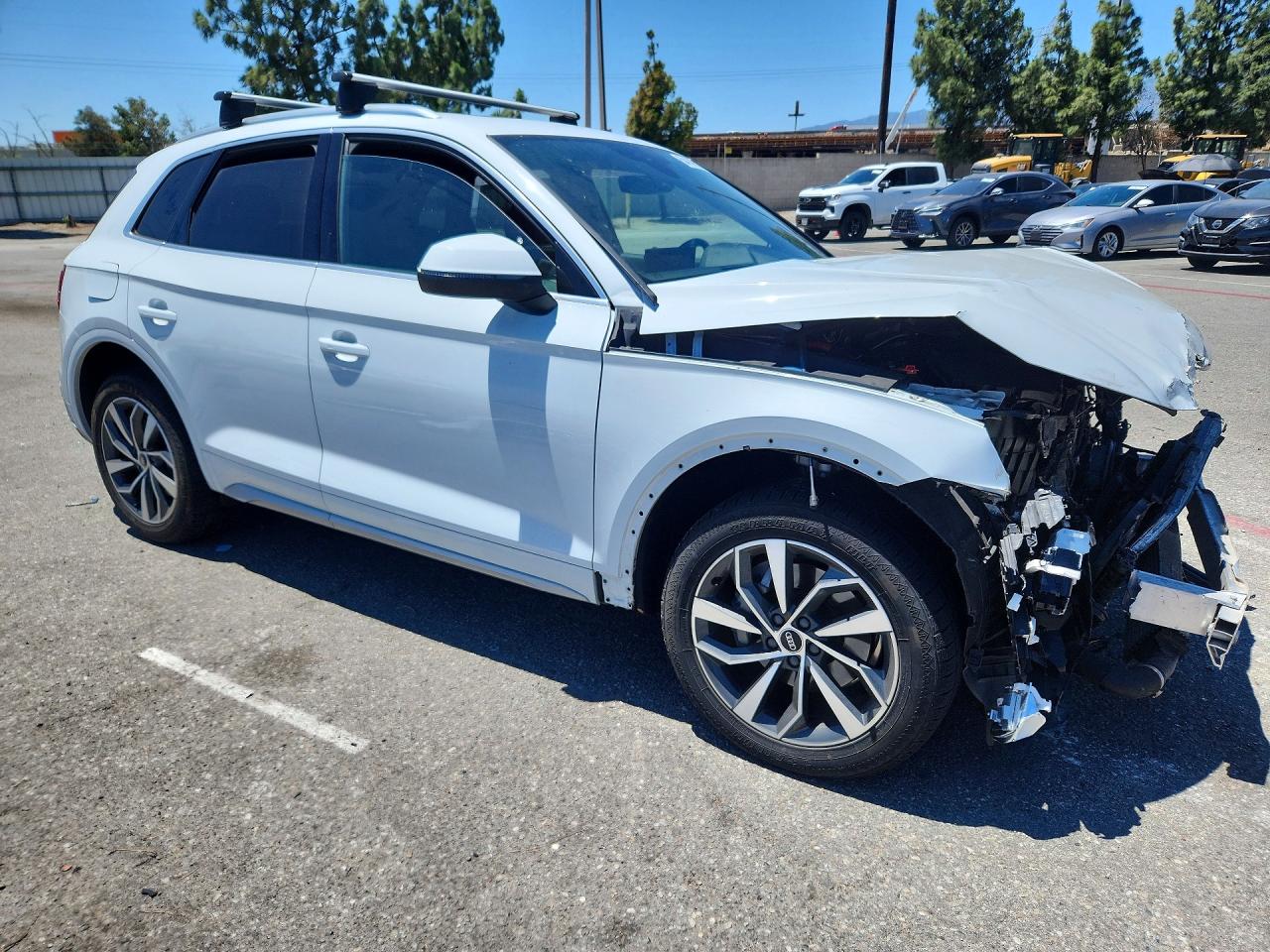 2021 Audi Q5 Premium White vin: WA1AAAFY5M2030961