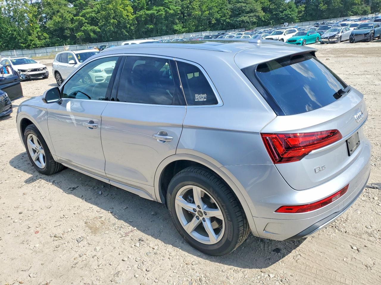 2021 Audi Q5 Premium Silver vin: WA1AAAFY6M2051947