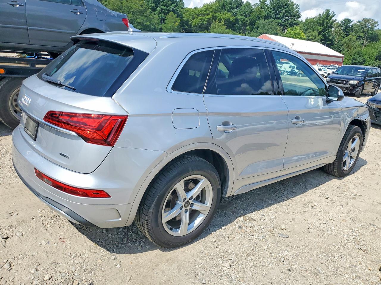 2021 Audi Q5 Premium Silver vin: WA1AAAFY6M2051947