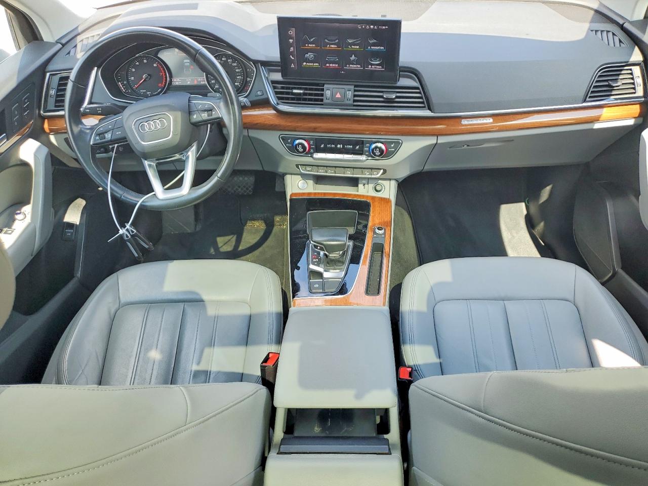 2021 Audi Q5 Premium Silver vin: WA1AAAFY6M2051947