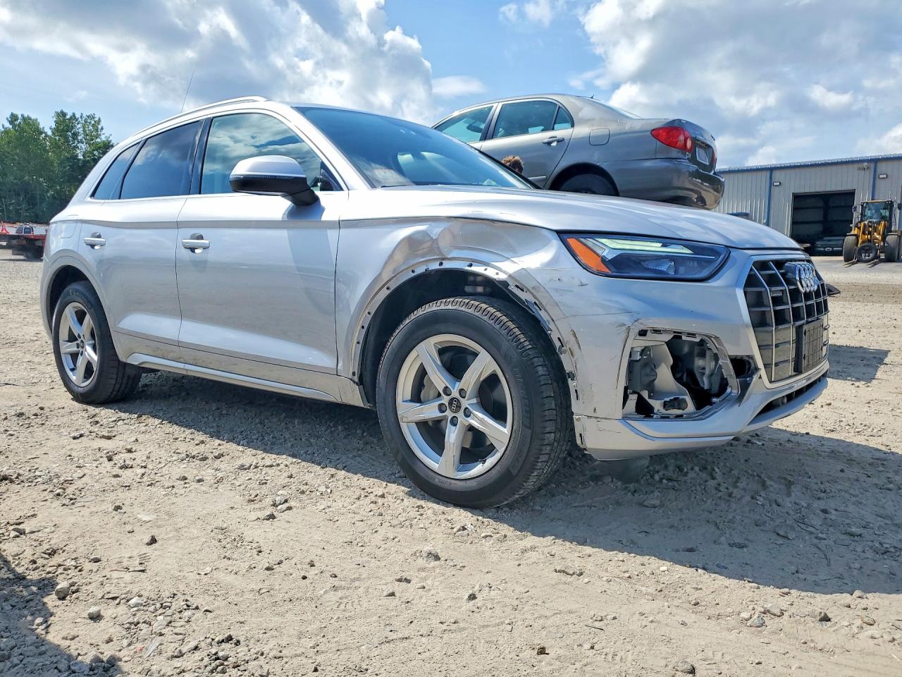 2021 Audi Q5 Premium Silver vin: WA1AAAFY6M2051947