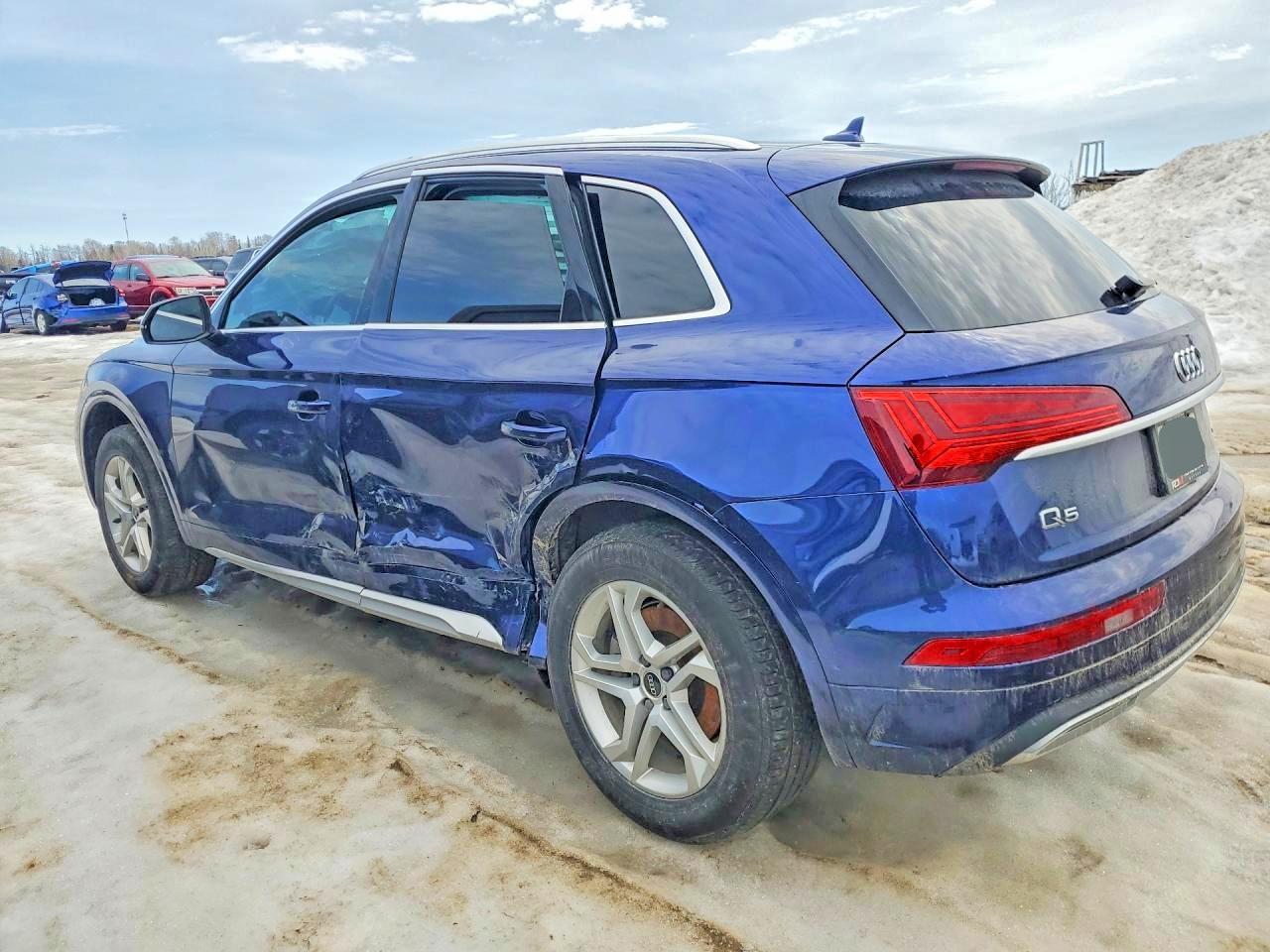 2021 Audi Q5 Premium Blue vin: WA1AAAFY6M2065363