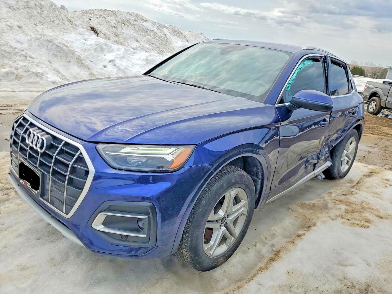 2021 Audi Q5 Premium Blue vin: WA1AAAFY6M2065363