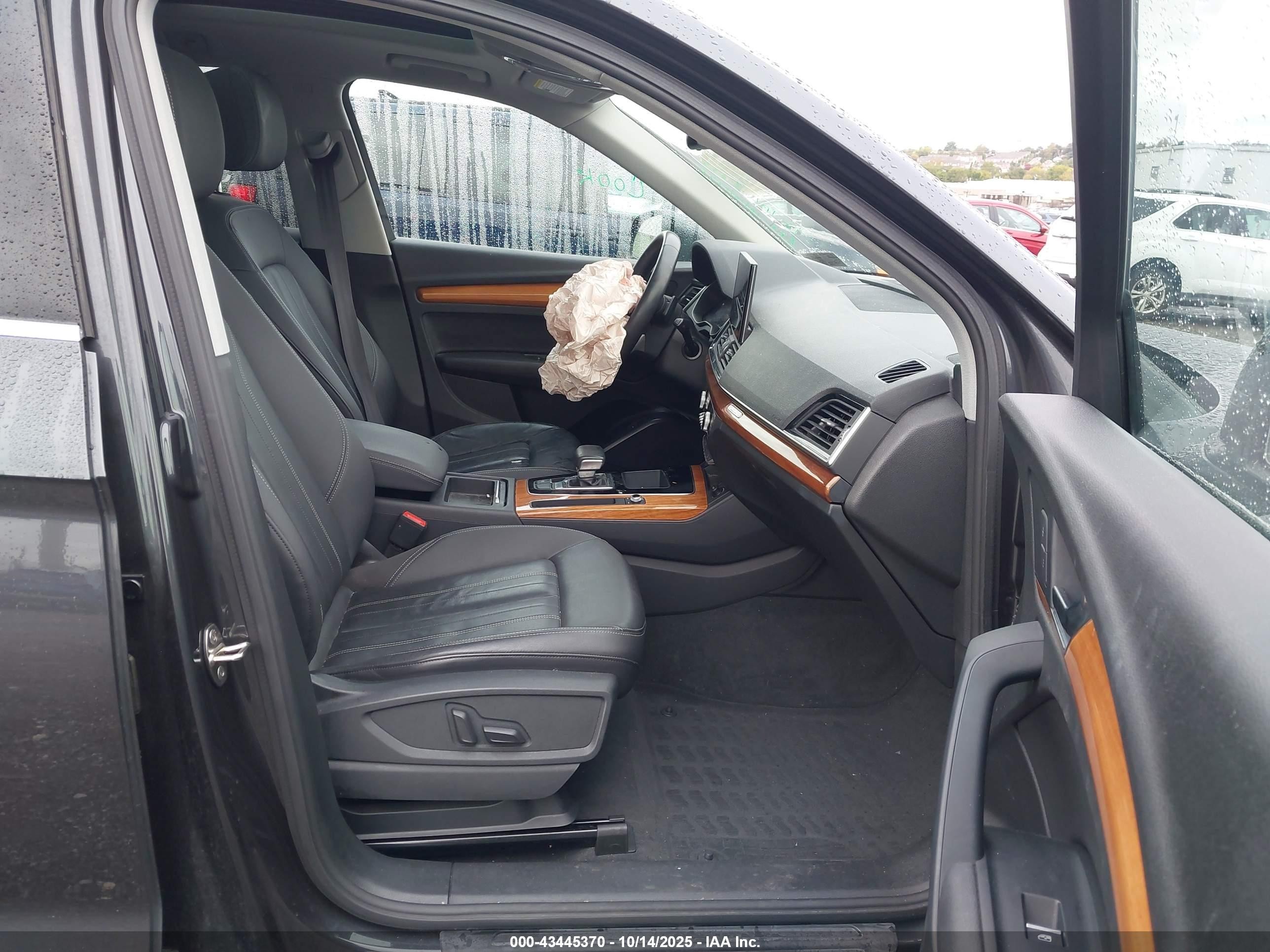 2021 Audi Q5 Premium 45 Tfsi Quattro S Tronic Gray vin: WA1AAAFYXM2024492