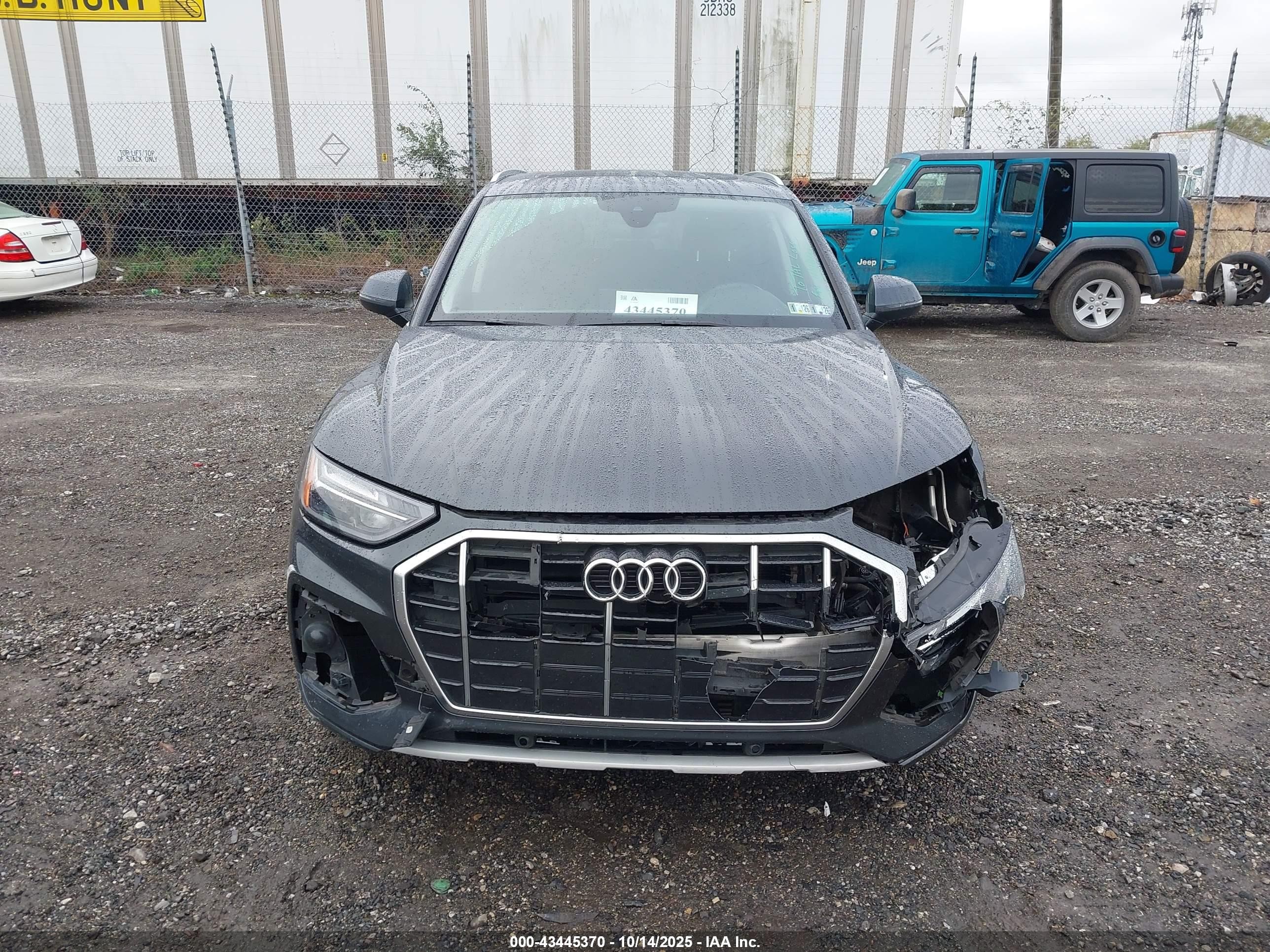 2021 Audi Q5 Premium 45 Tfsi Quattro S Tronic Gray vin: WA1AAAFYXM2024492