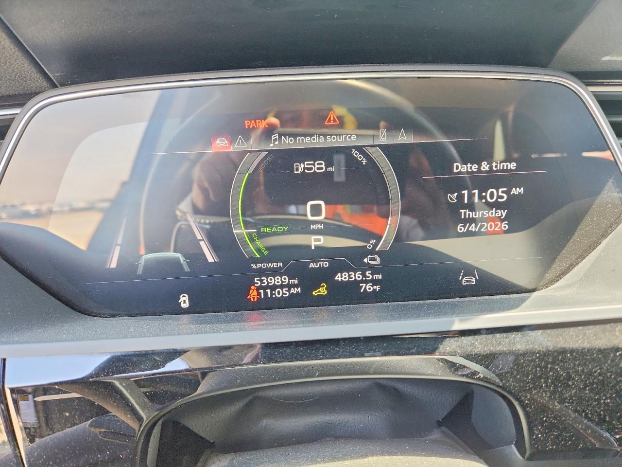 2021 Audi E-tron Premium Gray vin: WA1AAAGE6MB024641