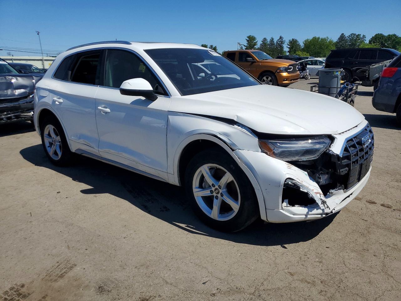 2023 Audi Q5 Premium 40 White vin: WA1ABAFY1P2143159