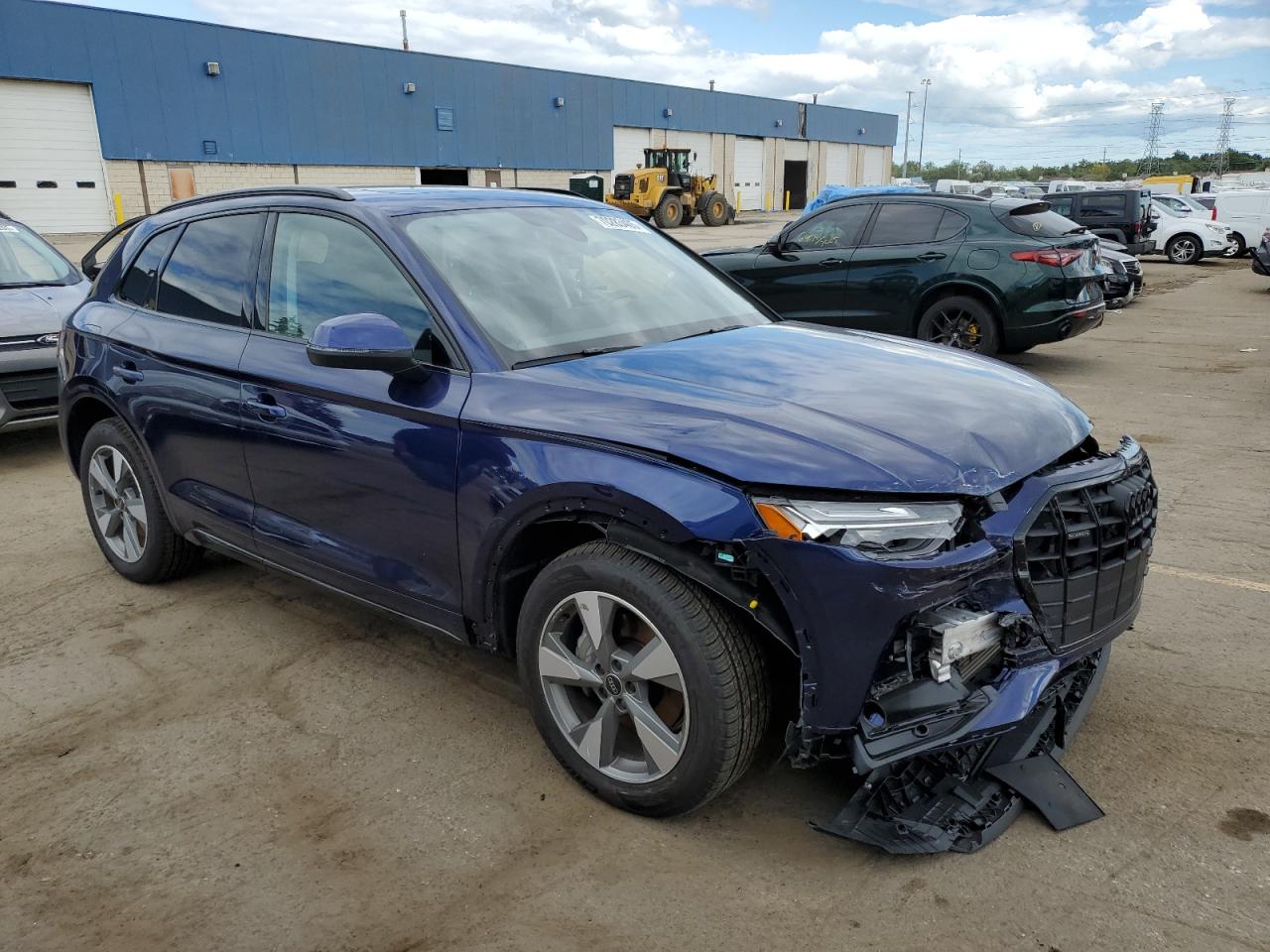 2025 Audi Q5 Premium 40 Blue vin: WA1ABAFY2S2046870