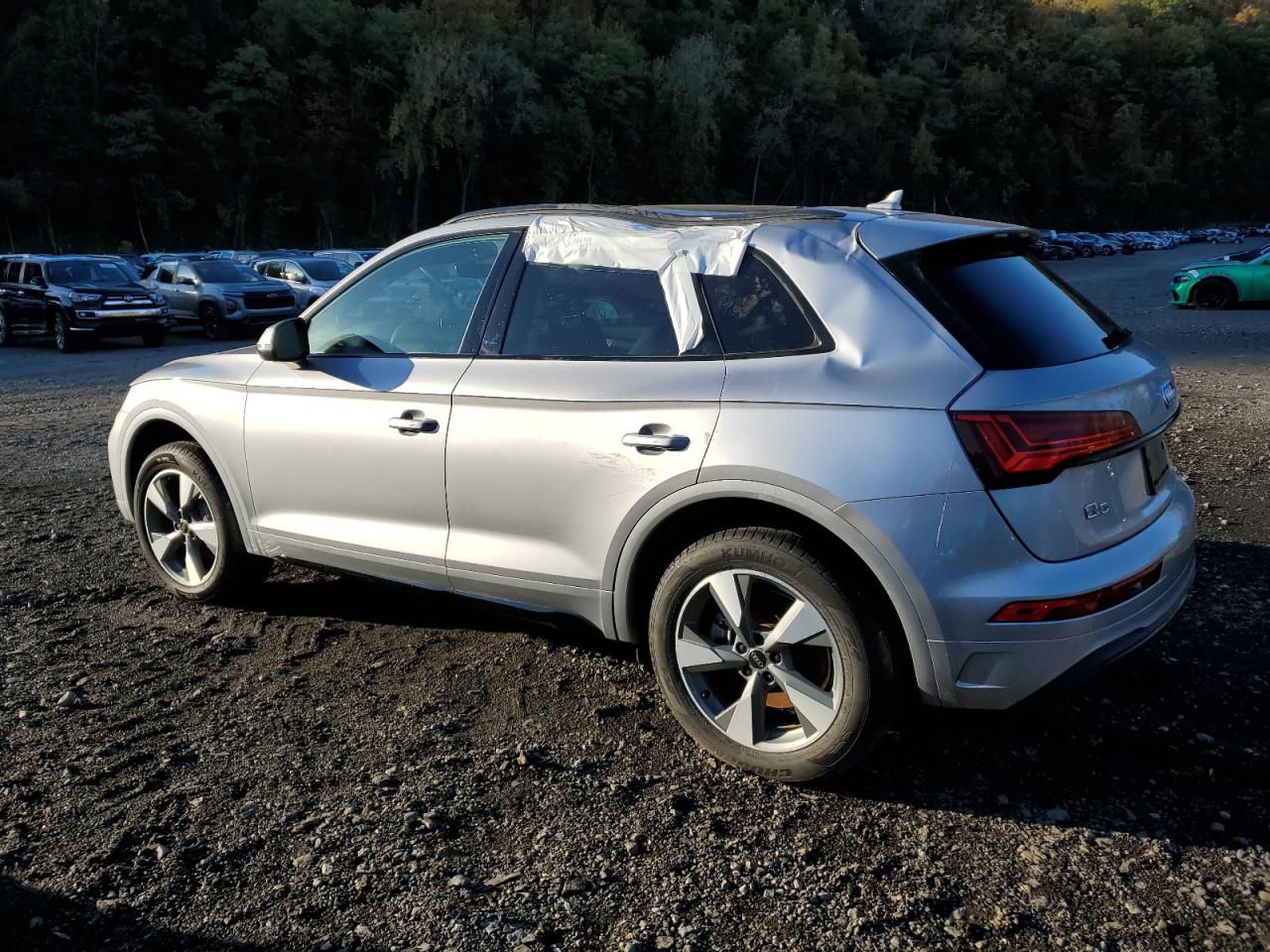2025 Audi Q5 Premium 40 Silver vin: WA1ABAFY4S2026345