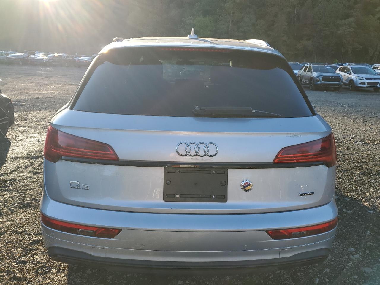 2025 Audi Q5 Premium 40 Silver vin: WA1ABAFY4S2026345