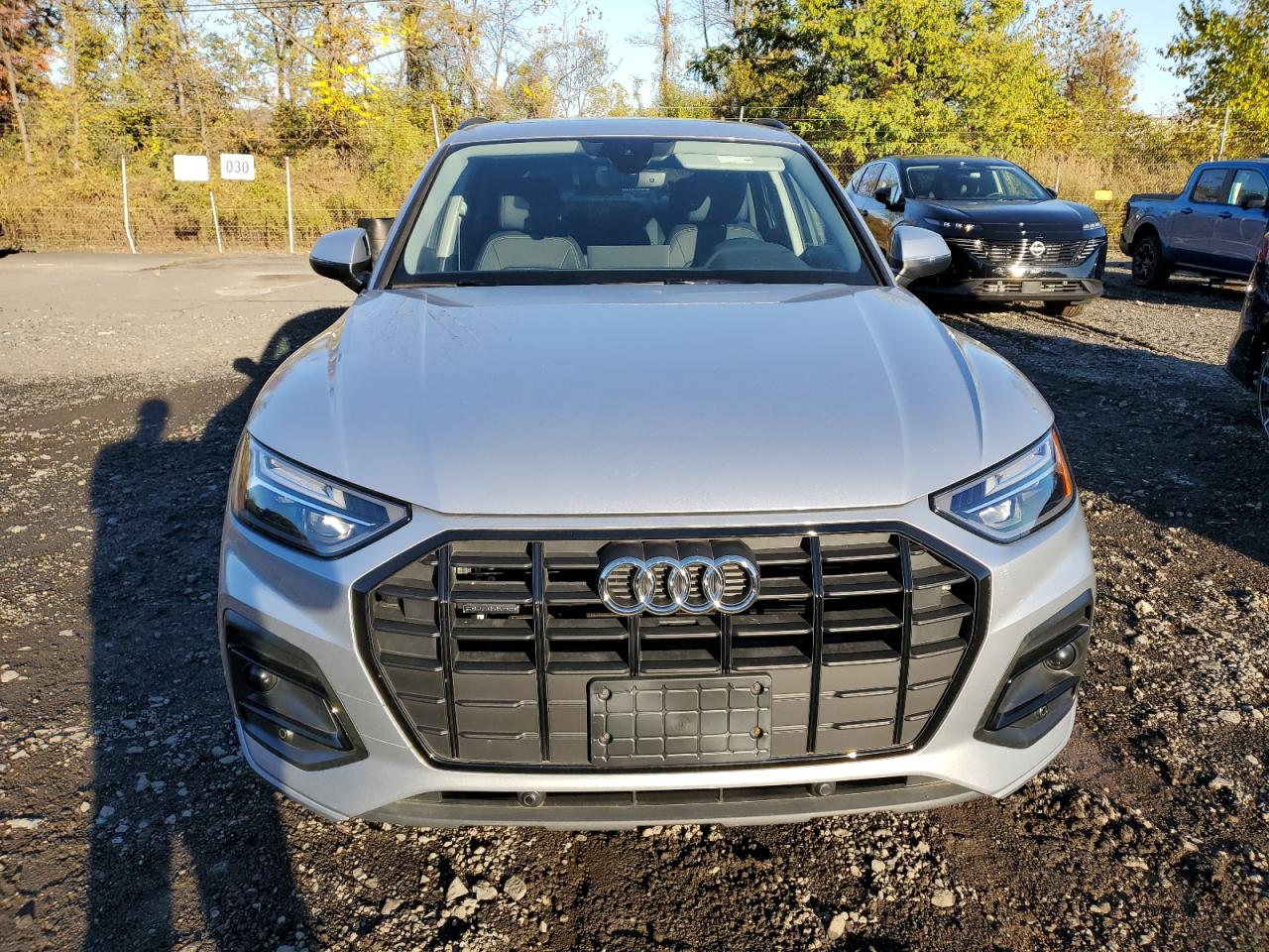 2025 Audi Q5 Premium 40 Silver vin: WA1ABAFY4S2026345