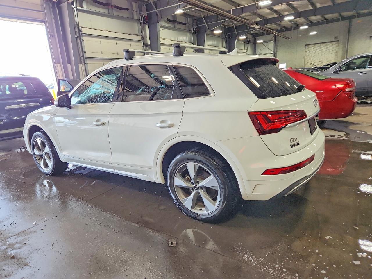 2023 Audi Q5 Premium 40 White vin: WA1ABAFY9P2013842
