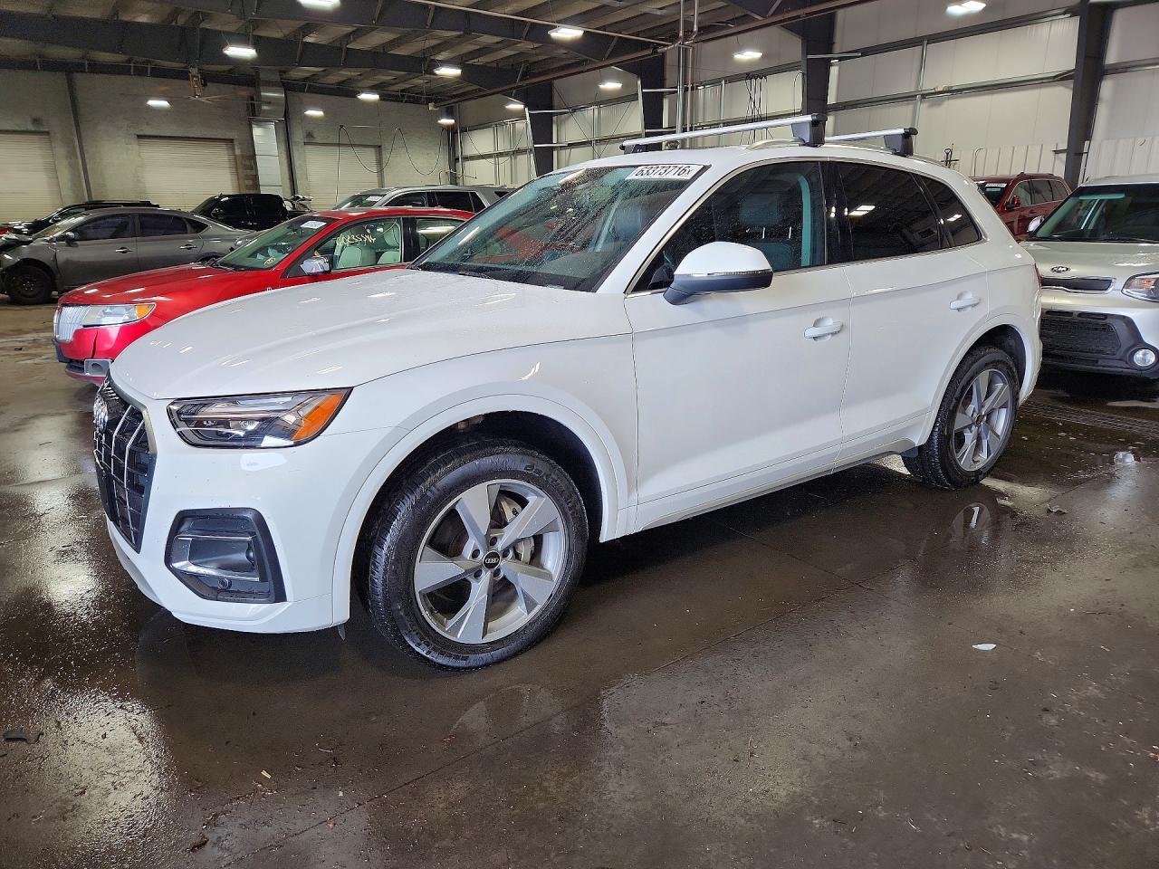 2023 Audi Q5 Premium 40 Белый vin: WA1ABAFY9P2013842
