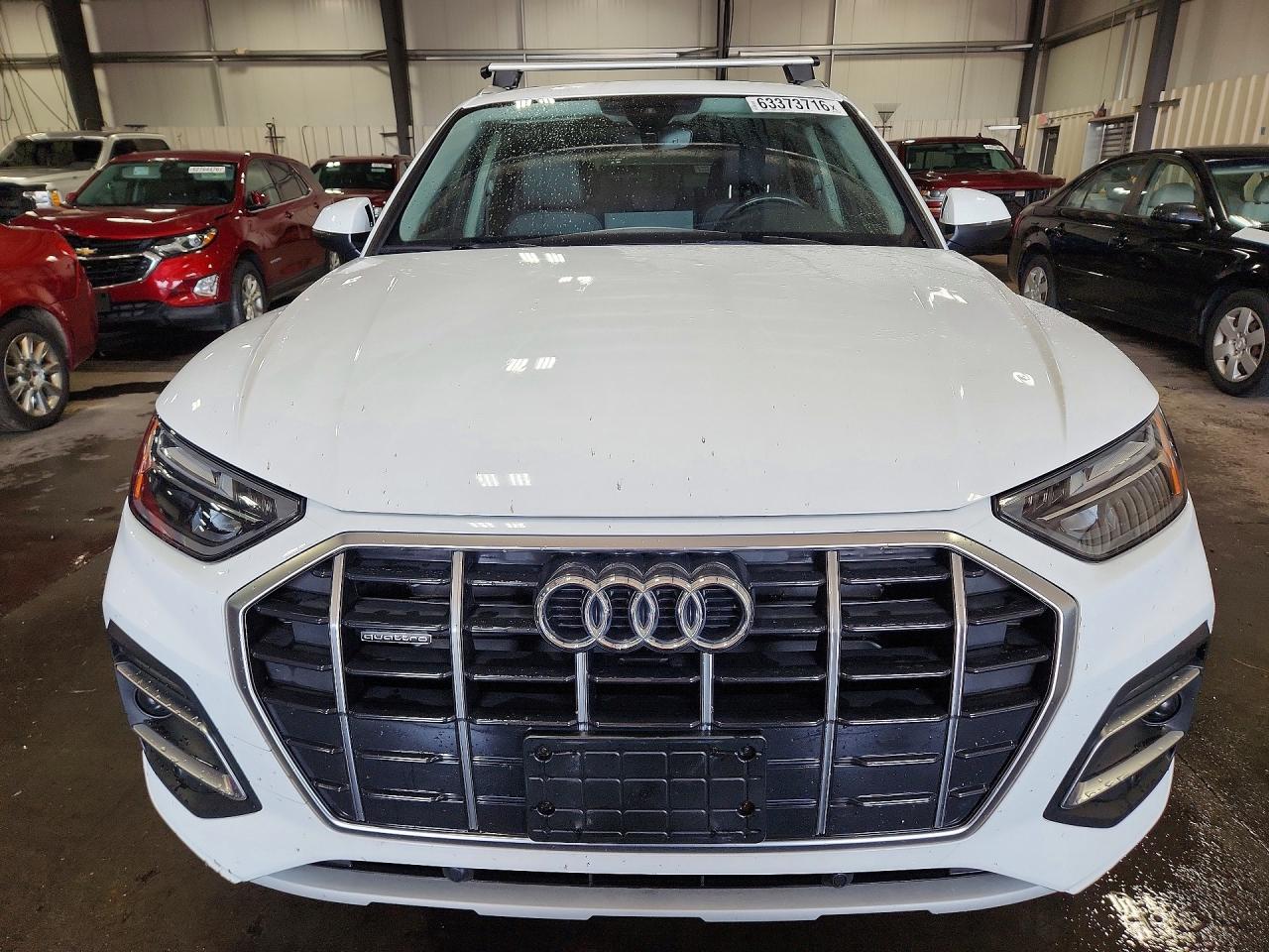 2023 Audi Q5 Premium 40 White vin: WA1ABAFY9P2013842