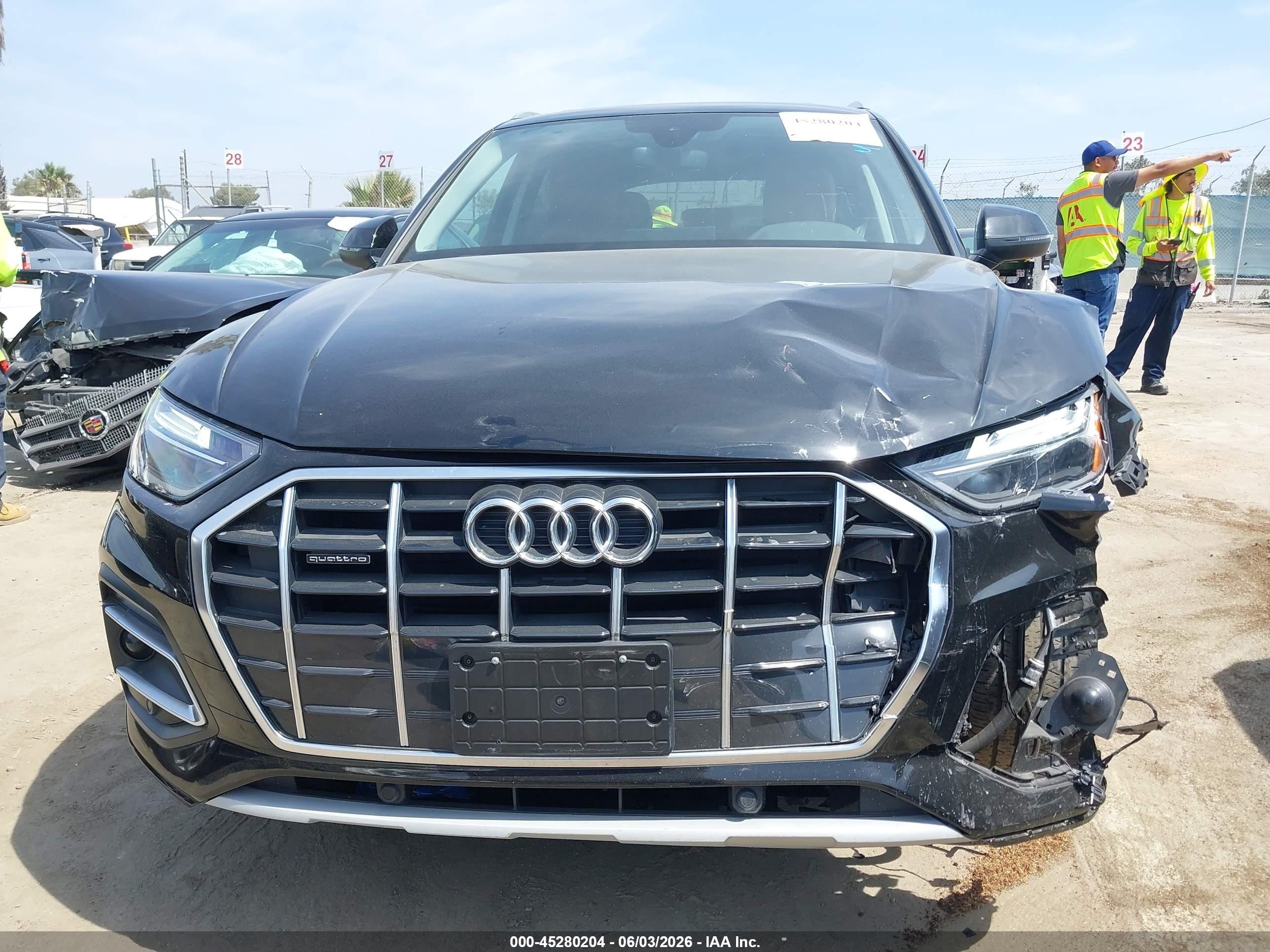 2022 Audi Q5 Premium 40 Tfsi Quattro S Tronic Brown vin: WA1ABAFYXN2110061