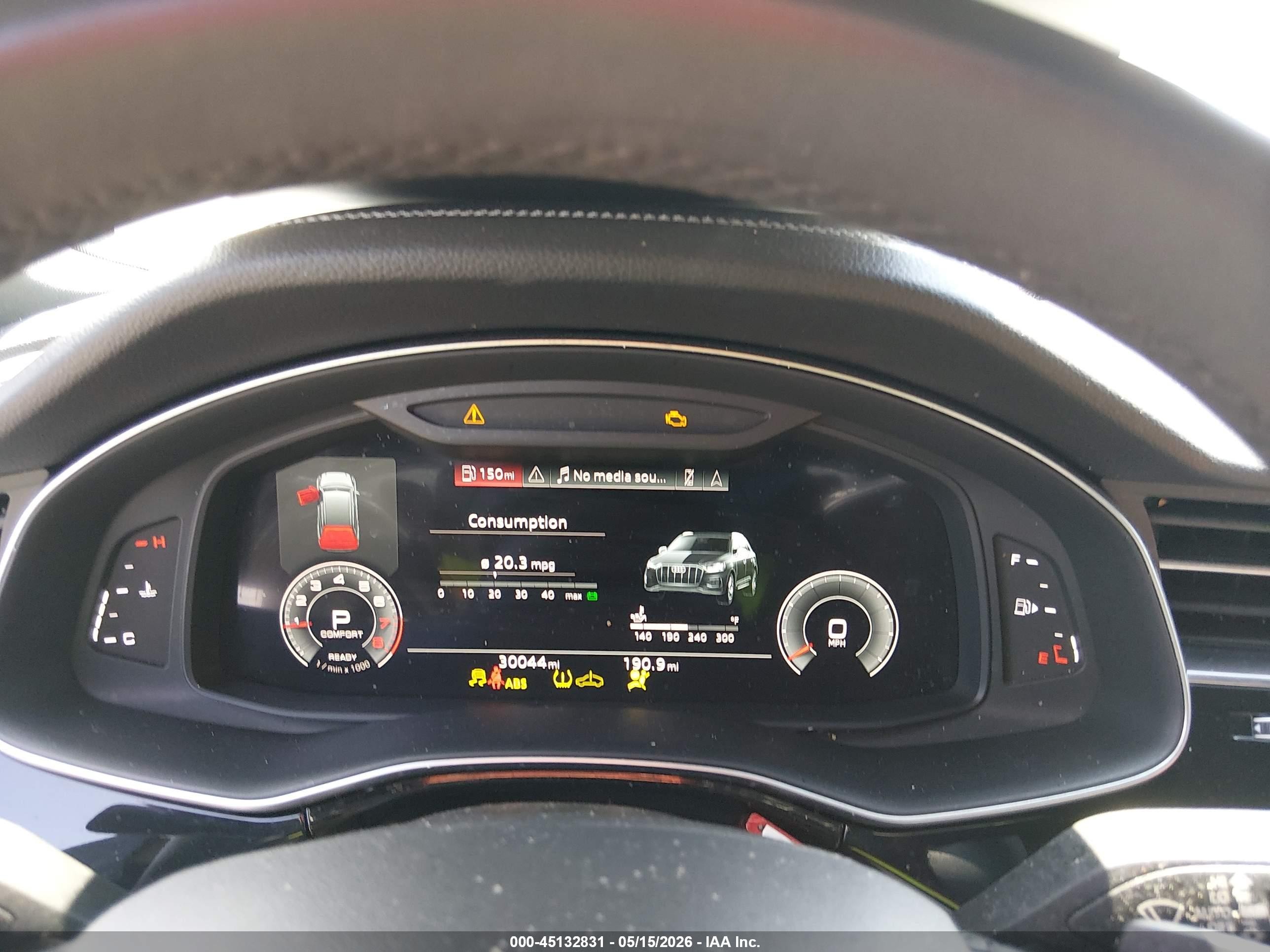 2023 Audi Q7 Premium 45 Tfsi Quattro Tiptronic Black vin: WA1ACBF70PD006146