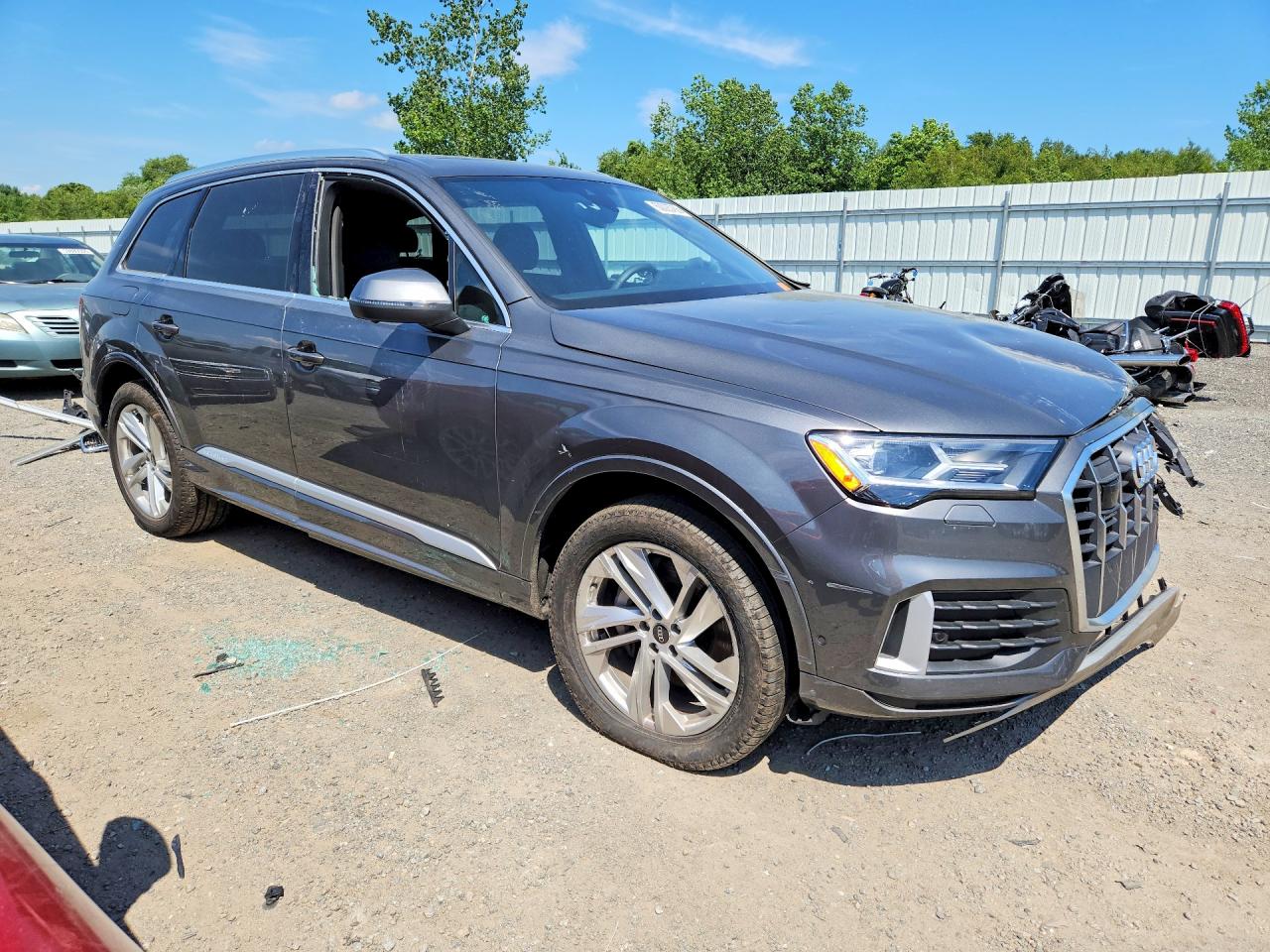 2023 Audi Q7 Premium Gray vin: WA1ACBF70PD010522
