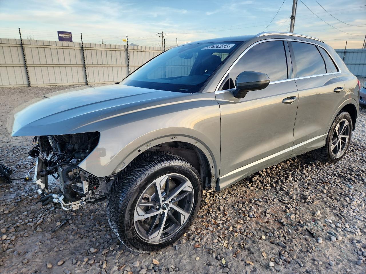 2020 Audi Q3 Premium Gray vin: WA1AECF33L1035195