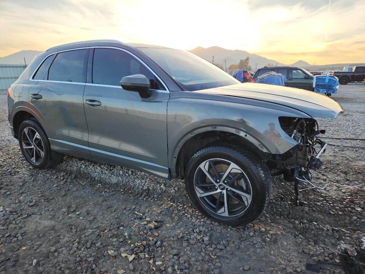 2020 Audi Q3 Premium Gray vin: WA1AECF33L1035195