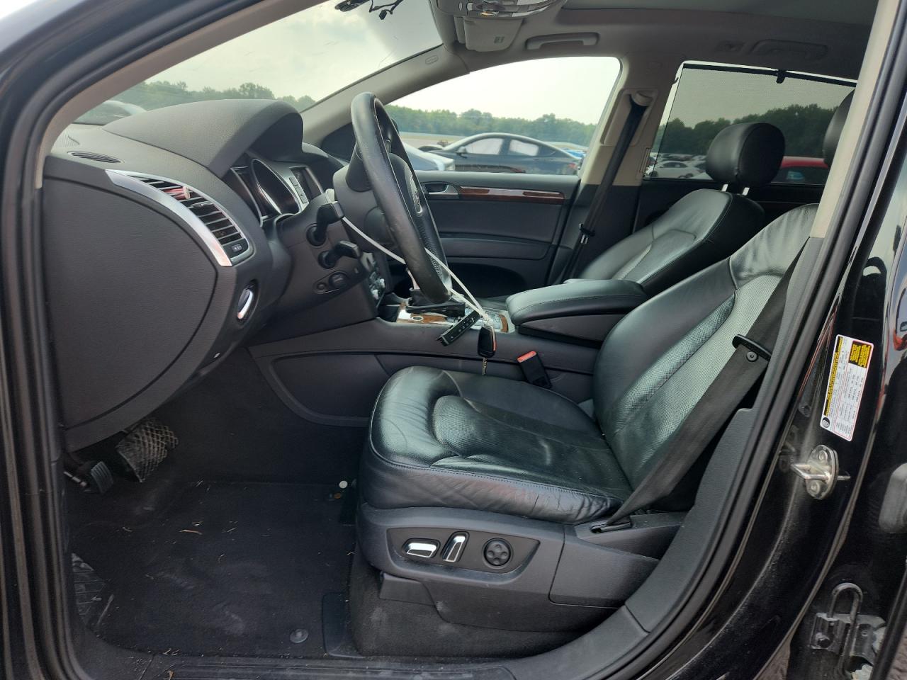 2012 Audi Q7 Prestige Черный vin: WA1AGAFE2CD001473