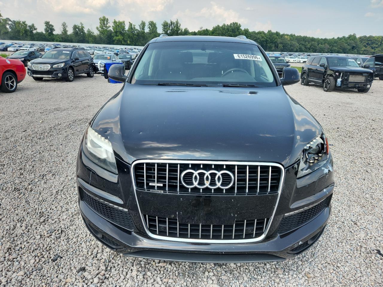 2012 Audi Q7 Prestige Черный vin: WA1AGAFE2CD001473