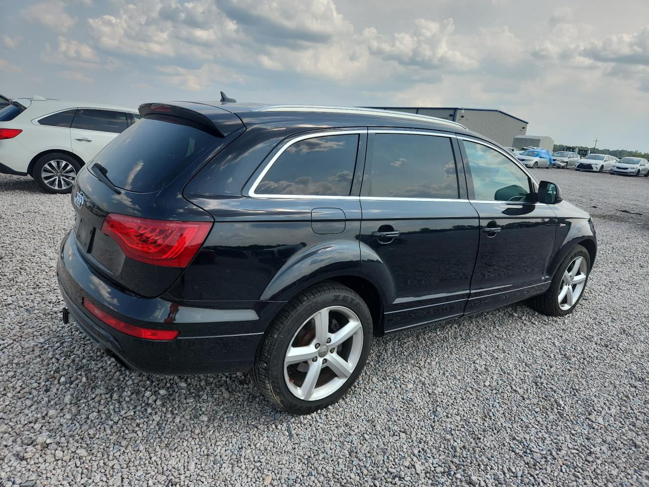 2012 Audi Q7 Prestige Черный vin: WA1AGAFE2CD001473
