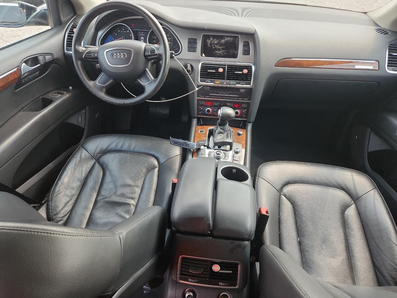 2012 Audi Q7 Prestige Черный vin: WA1AGAFE2CD001473