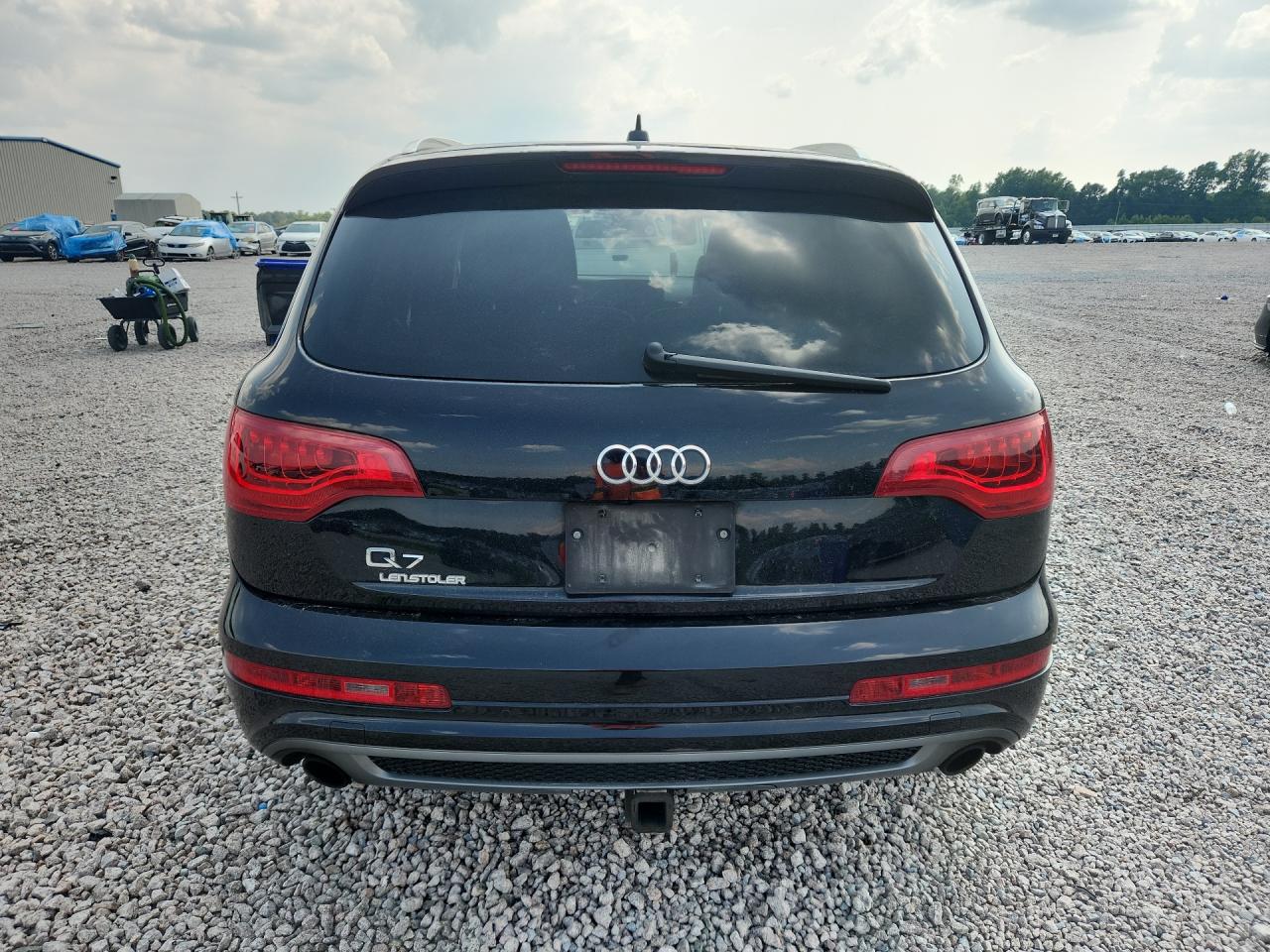 2012 Audi Q7 Prestige Черный vin: WA1AGAFE2CD001473