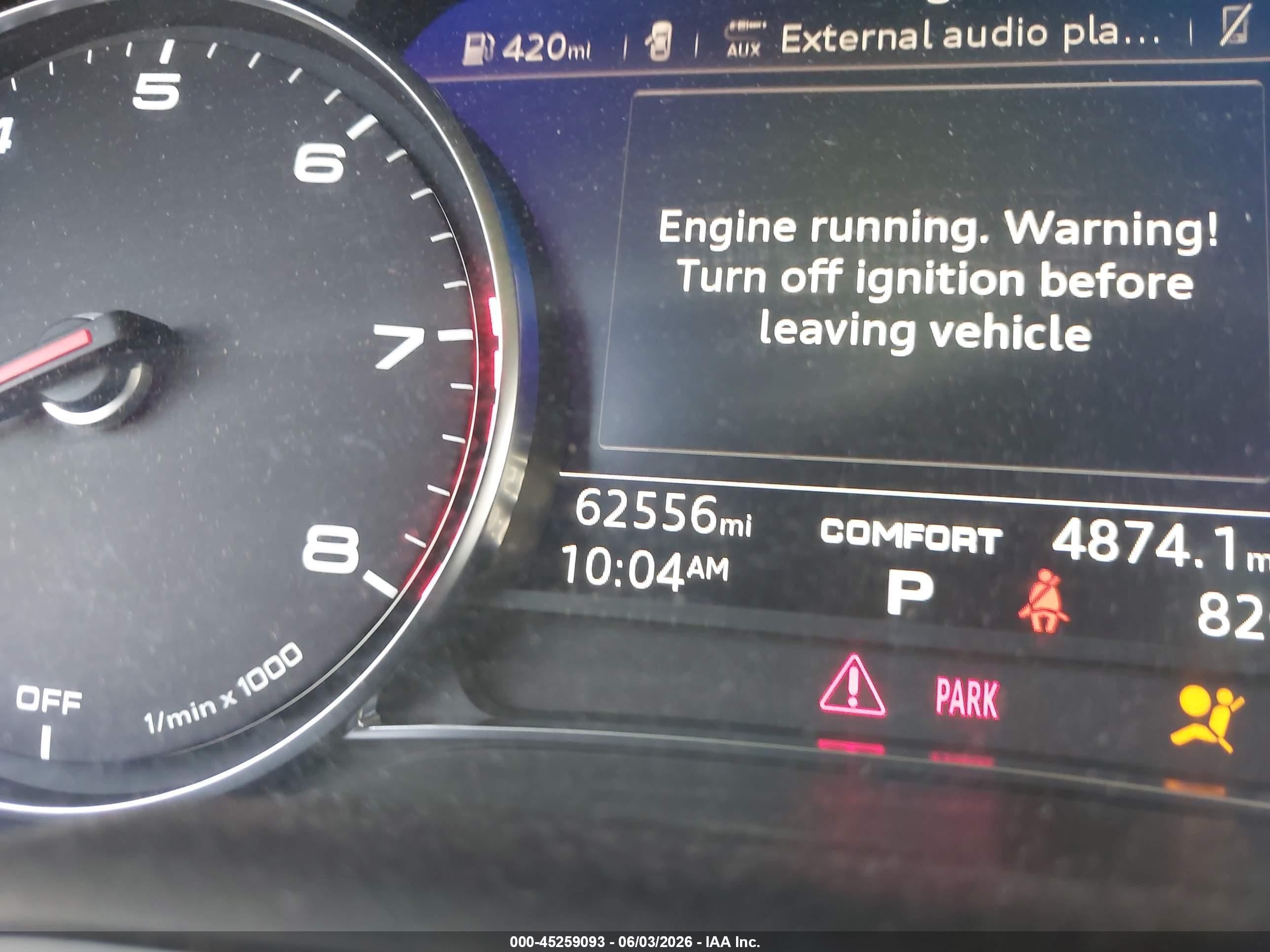 2019 Audi Q7 45 Premium/45 Se Premium Белый vin: WA1AHAF79KD029915