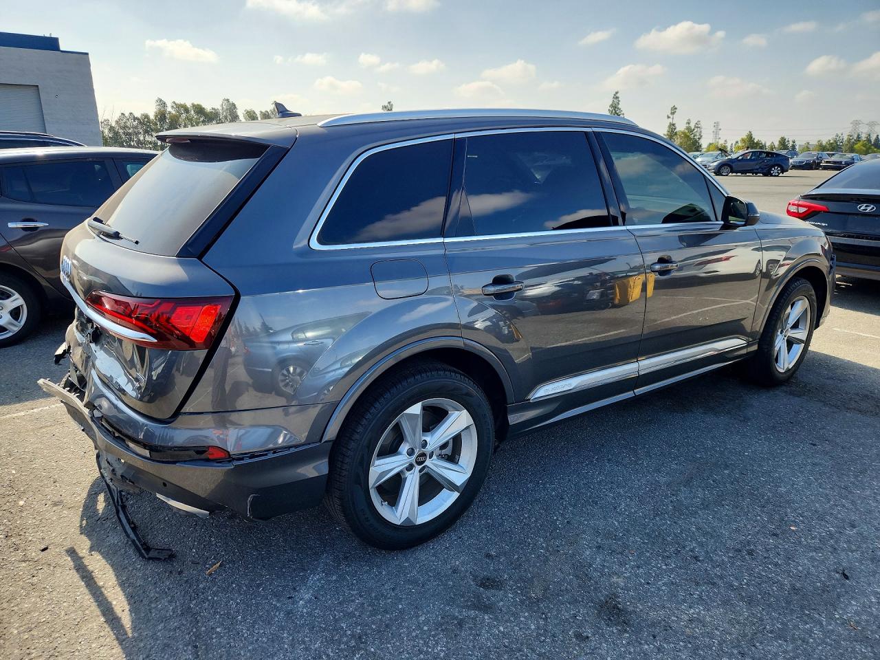 2022 Audi Q7 Premium Charcoal vin: WA1AJBF72ND020004