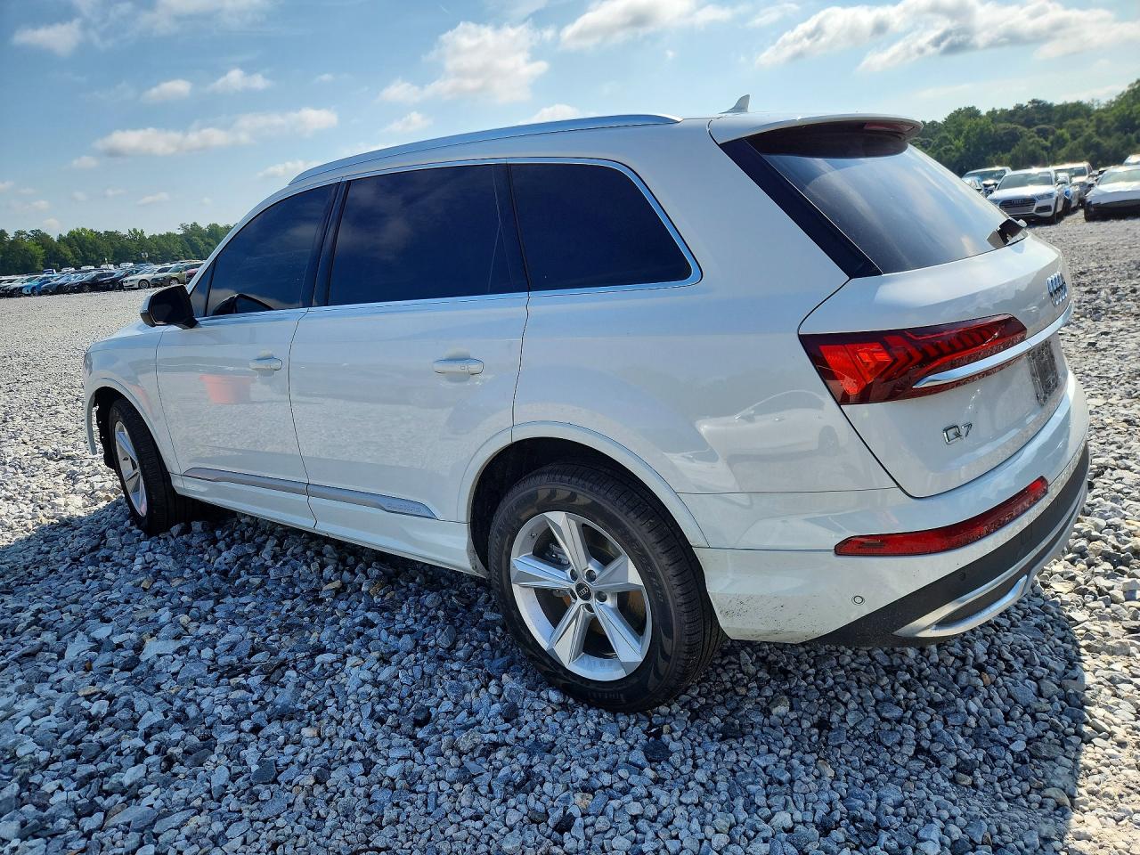 2022 Audi Q7 Premium Белый vin: WA1AJBF77ND003036