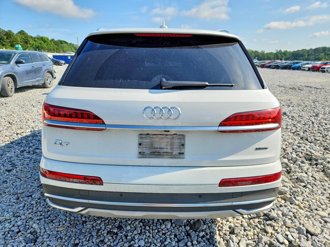 2022 Audi Q7 Premium Белый vin: WA1AJBF77ND003036