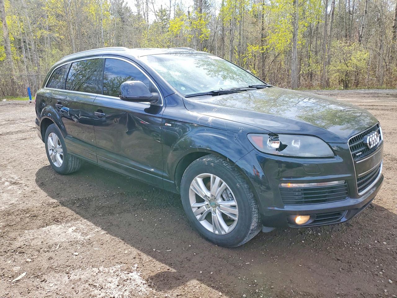 2009 Audi Q7 Tdi Черный vin: WA1AM74L89D036816
