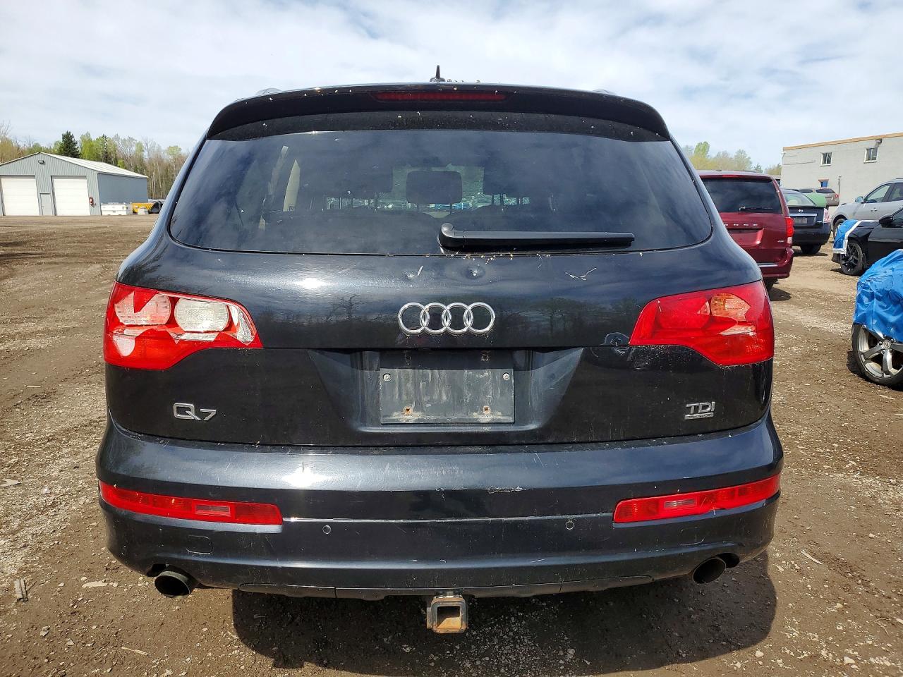 2009 Audi Q7 Tdi Черный vin: WA1AM74L89D036816