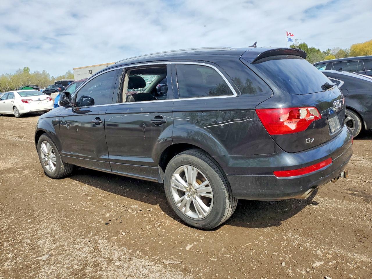 2009 Audi Q7 Tdi Черный vin: WA1AM74L89D036816