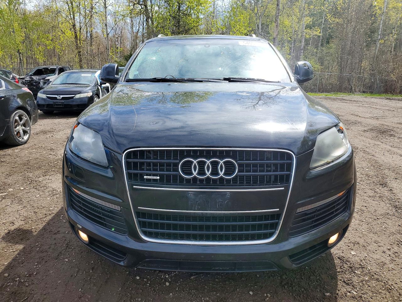 2009 Audi Q7 Tdi Черный vin: WA1AM74L89D036816