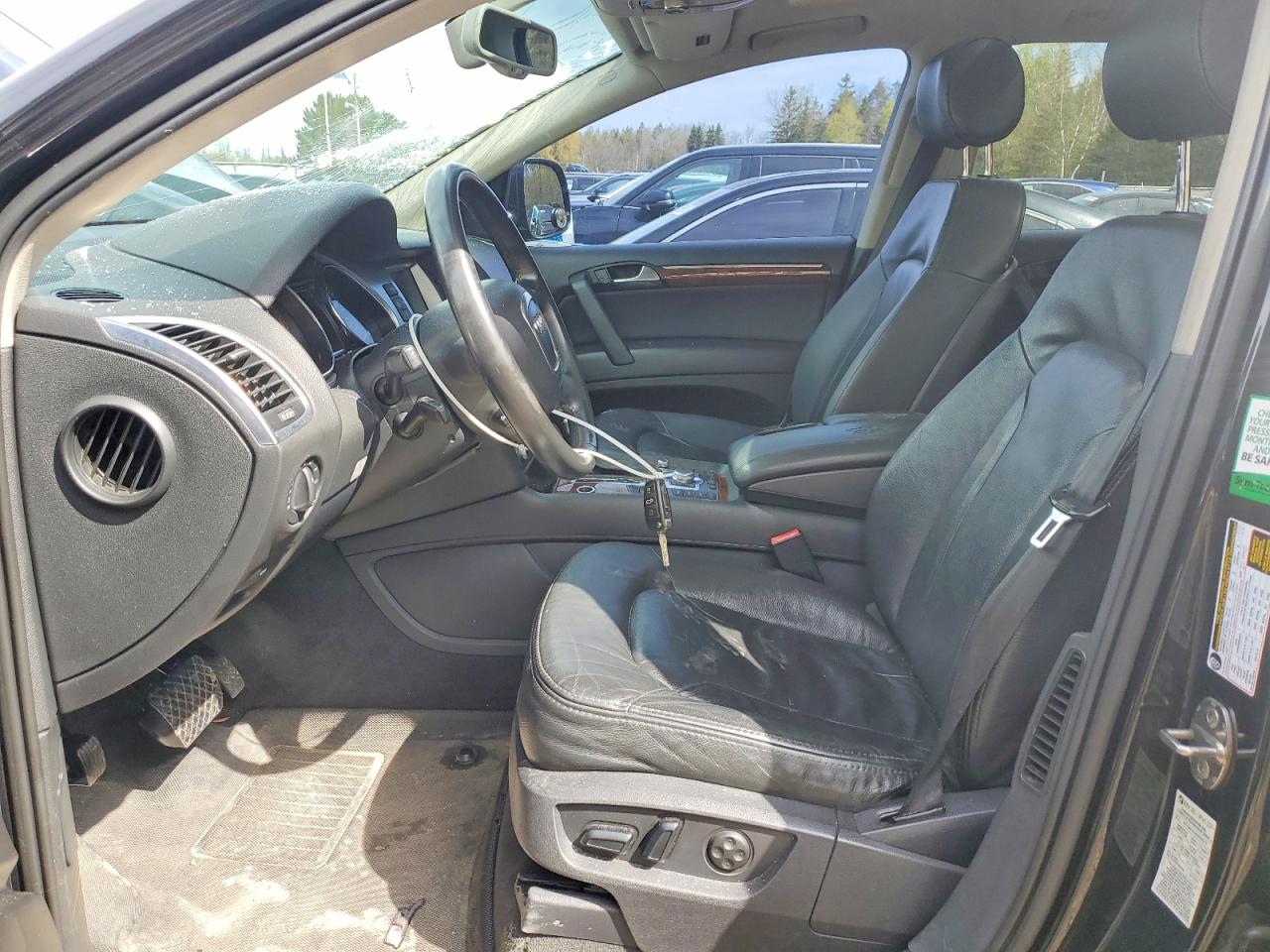 2009 Audi Q7 Tdi Черный vin: WA1AM74L89D036816