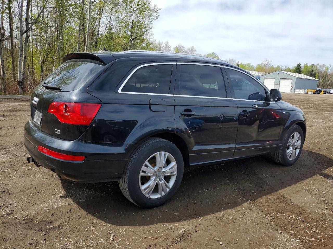 2009 Audi Q7 Tdi Черный vin: WA1AM74L89D036816
