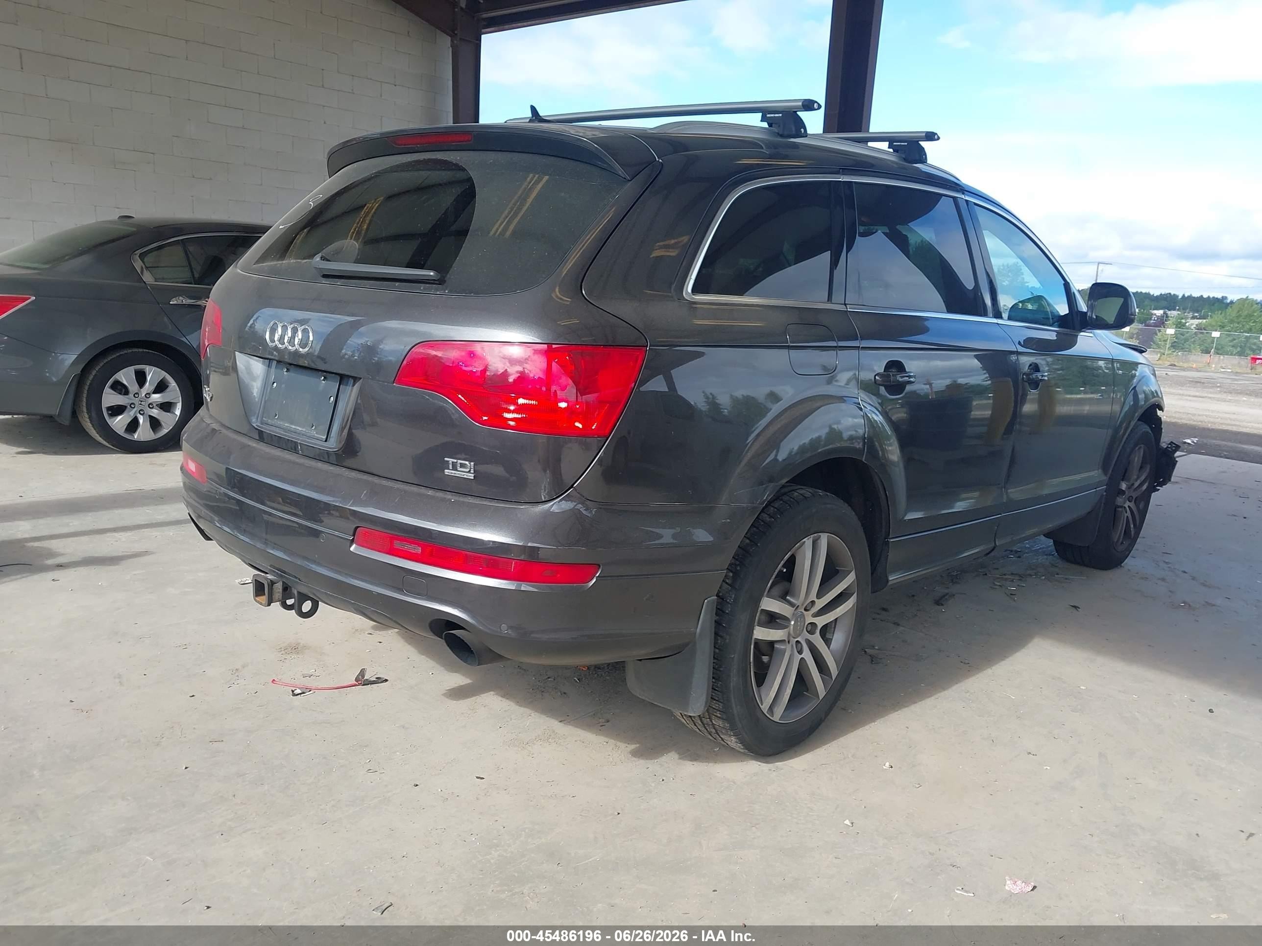 2009 Audi Q7 3.0 Tdi Gray vin: WA1AM74LX9D036073