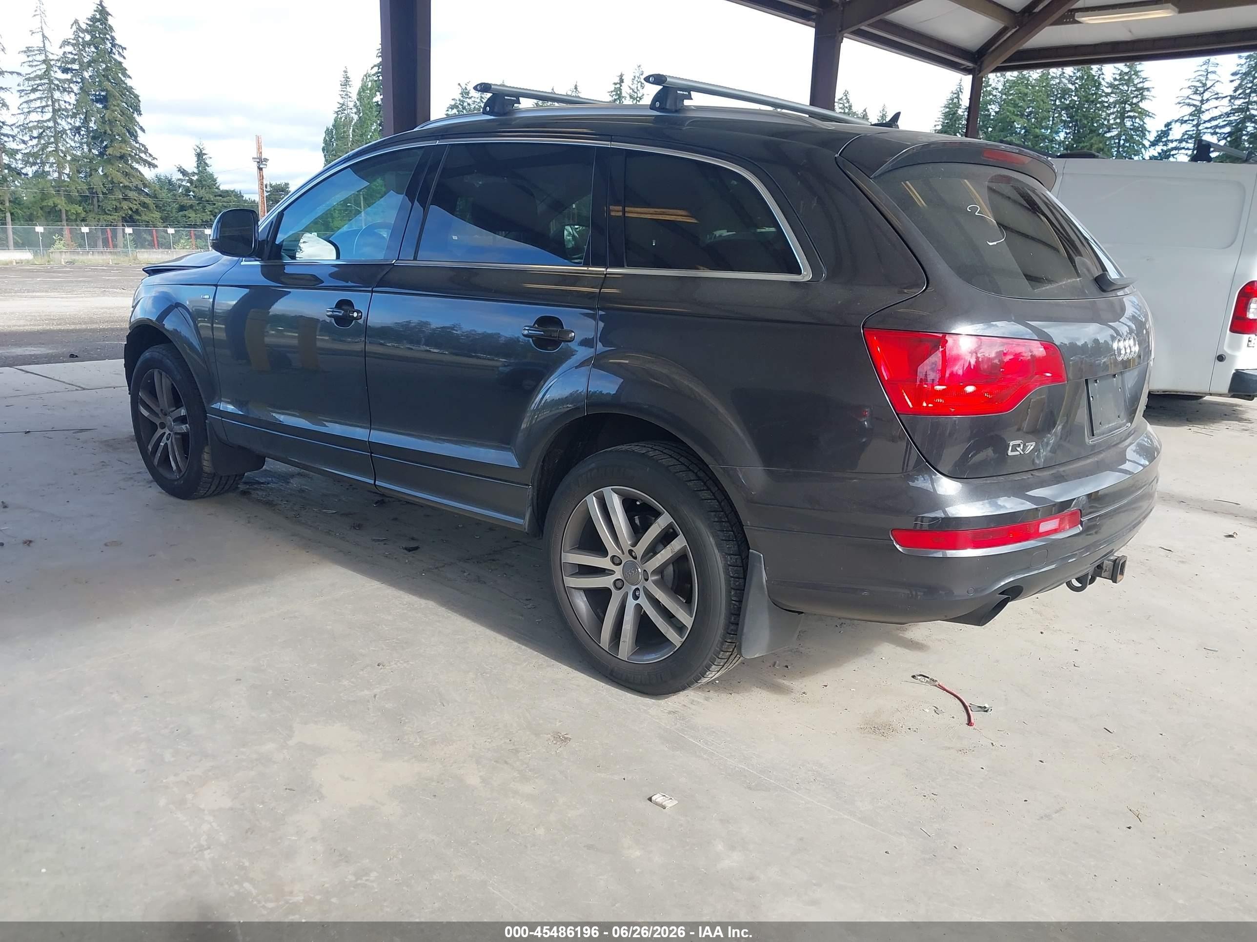 2009 Audi Q7 3.0 Tdi Gray vin: WA1AM74LX9D036073