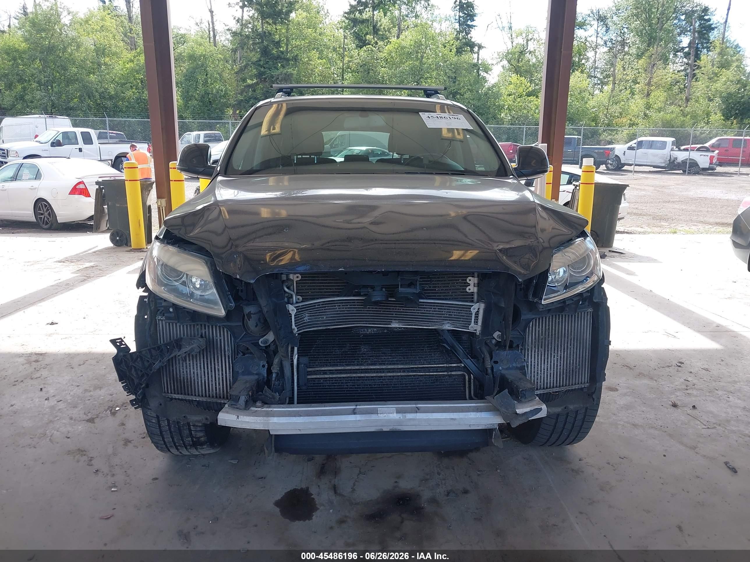 2009 Audi Q7 3.0 Tdi Gray vin: WA1AM74LX9D036073