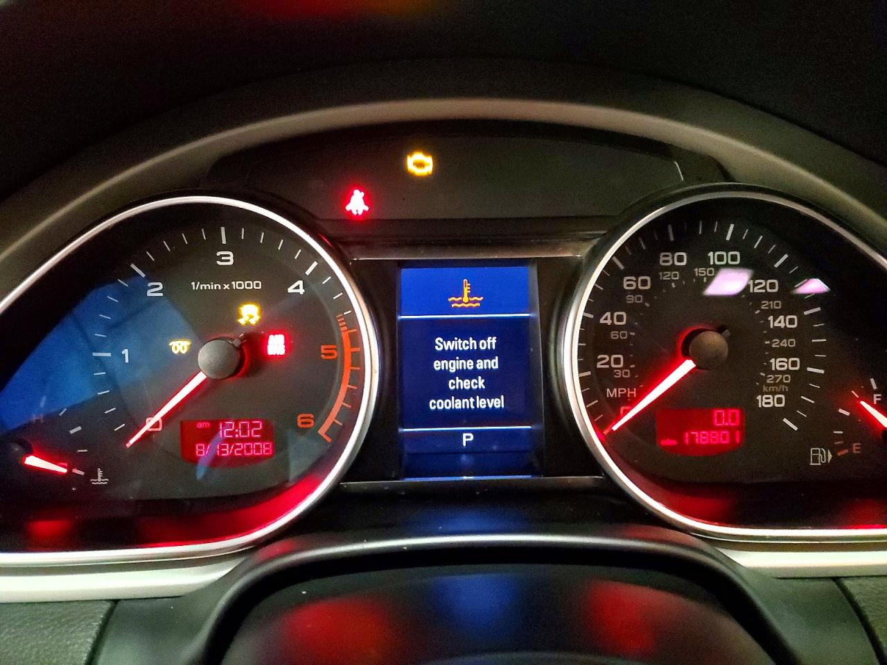 2009 Audi Q7 Tdi Silver vin: WA1AM74LX9D037000