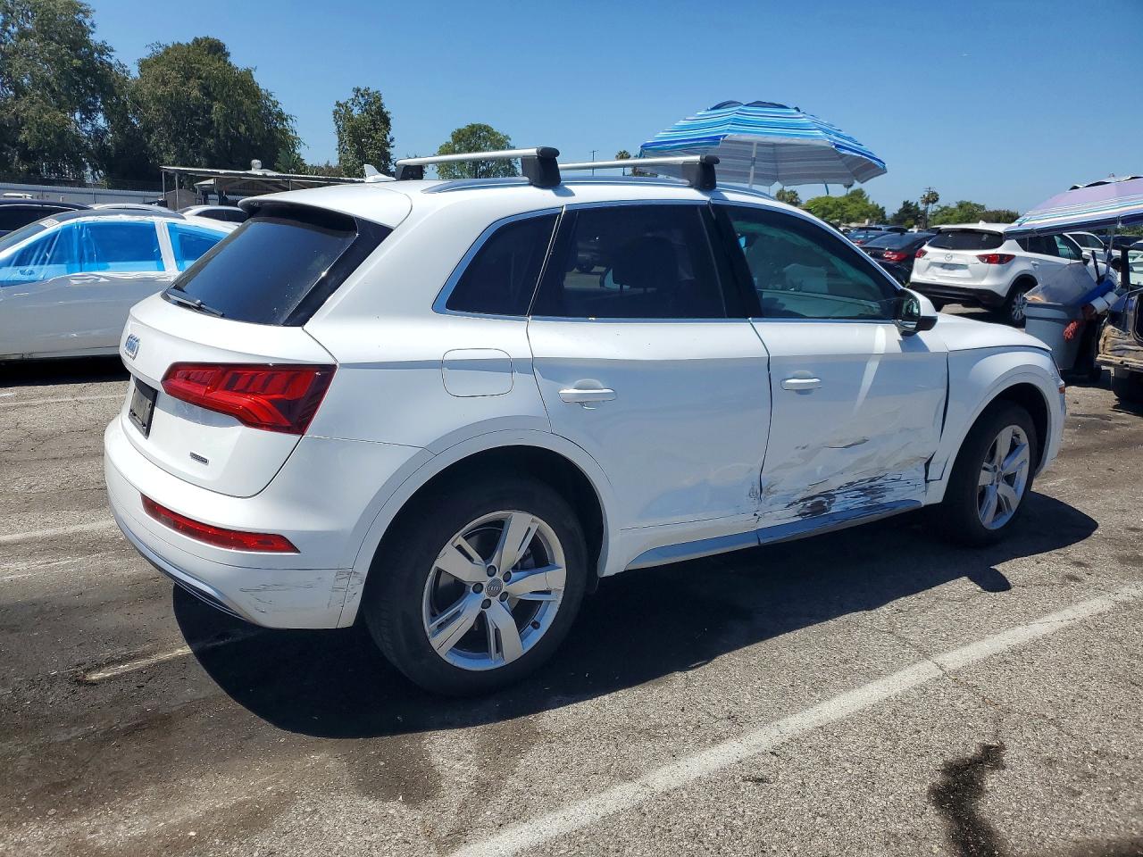 2019 Audi Q5 Premium White vin: WA1ANAFY0K2116874