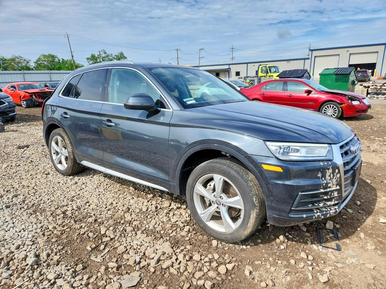 2020 Audi Q5 Premium Gray vin: WA1ANAFY5L2013855