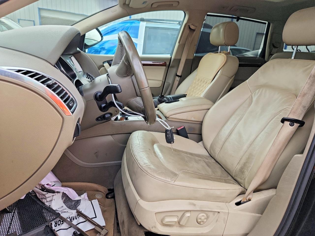 2009 Audi Q7 Prestige Черный vin: WA1AV74L09D006223
