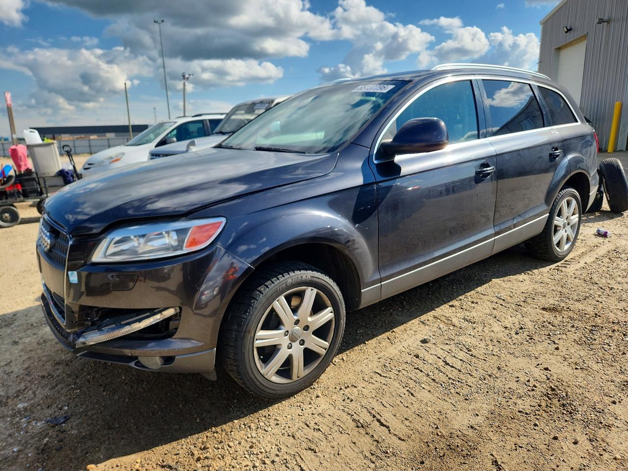 2007 Audi Q7 4.2 Quattro Серый vin: WA1AV74L47D019540