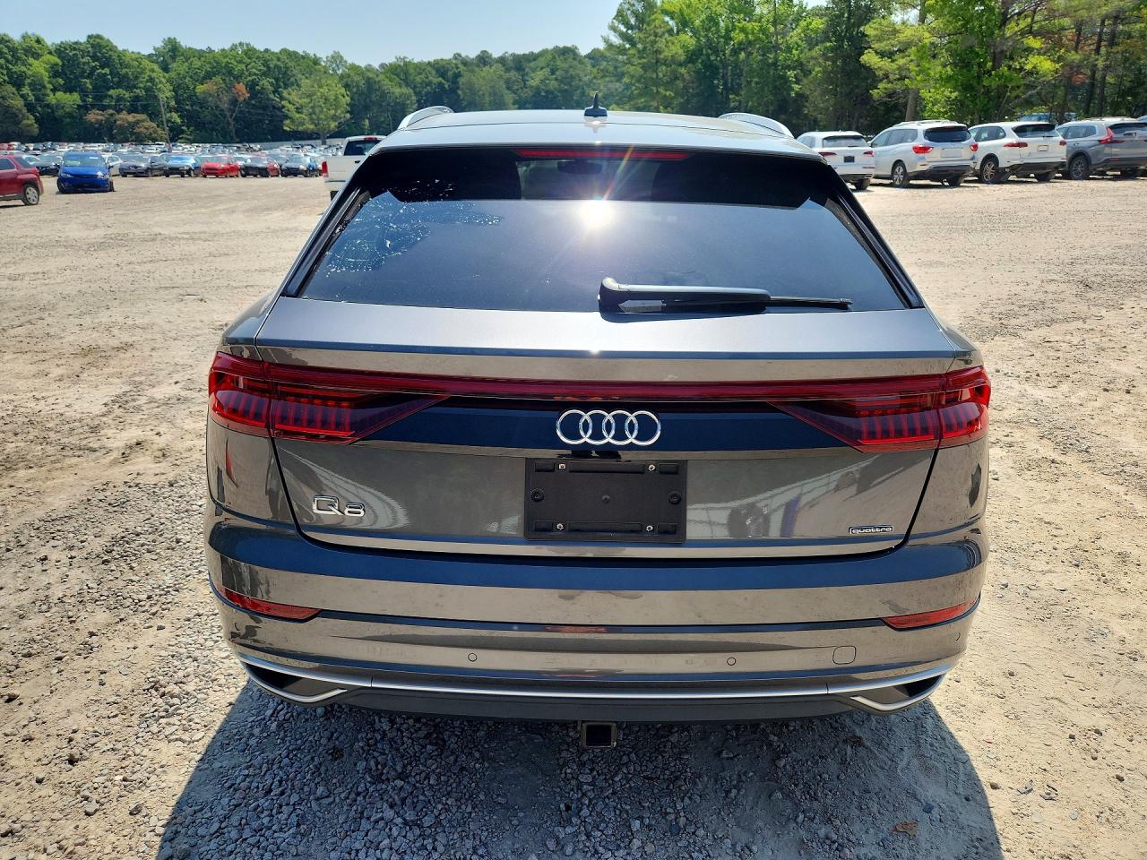 2019 Audi Q8 55 Gray vin: WA1AVAF14KD016431
