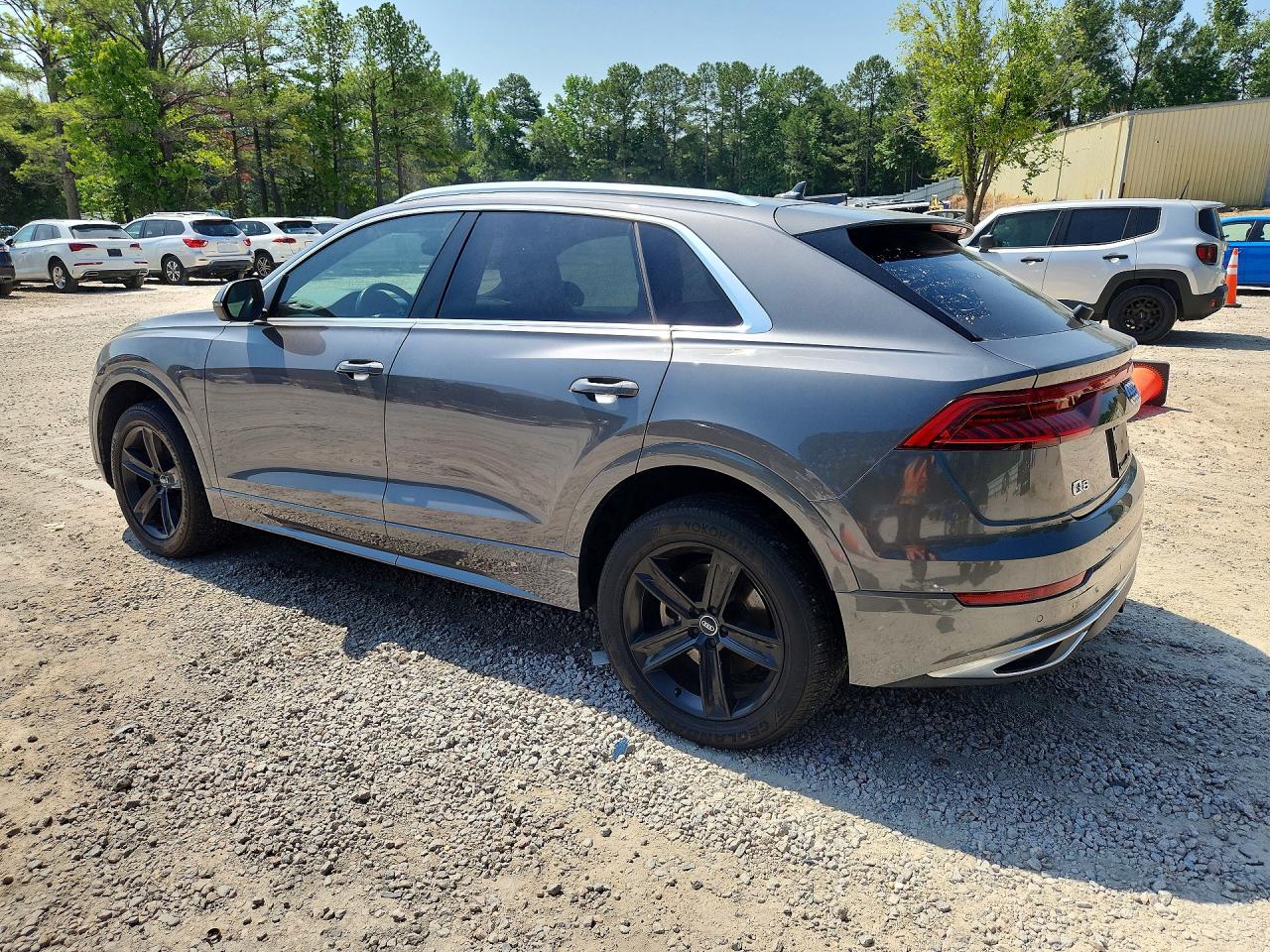2019 Audi Q8 55 Gray vin: WA1AVAF14KD016431