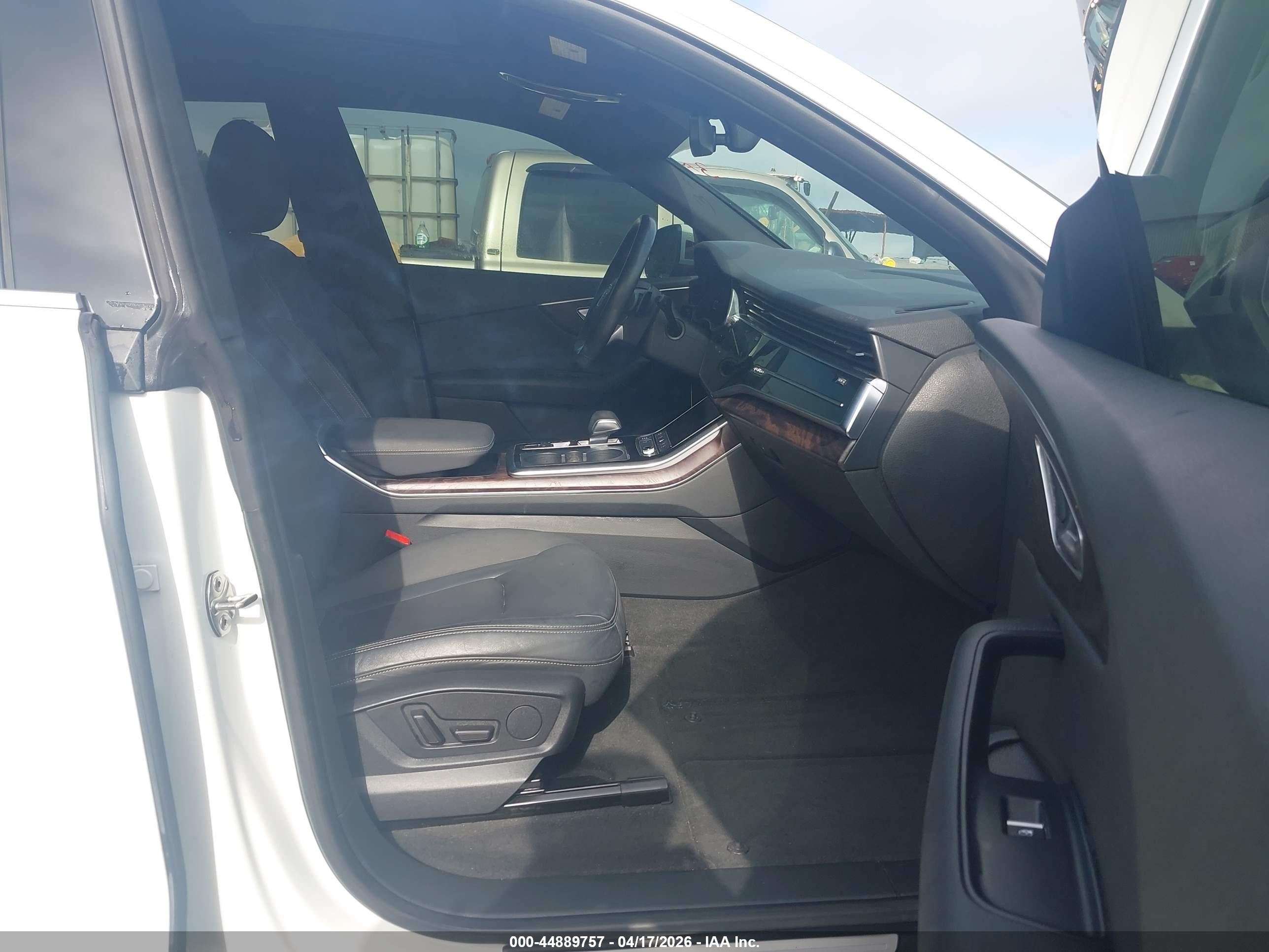 2019 Audi Q8 55 Premium White vin: WA1AVAF19KD017901