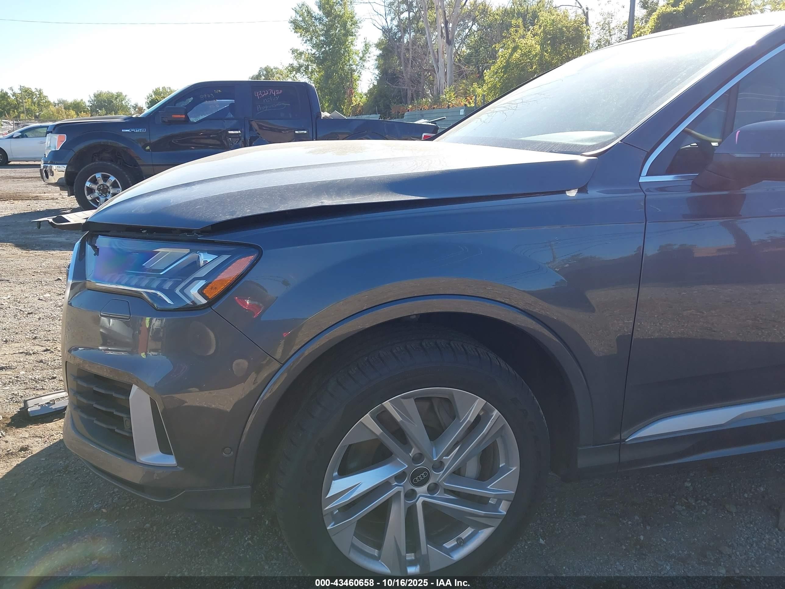 2023 Audi Q7 Premium 55 Tfsi Quattro Tiptronic Gray vin: WA1AXBF75PD016062